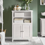 Darrahopens Furniture > Bathroom Bathroom Cabinet Shelf Storage Unit