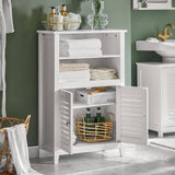 Darrahopens Furniture > Bathroom Bathroom Cabinet Shelf Storage Unit