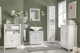 Darrahopens Furniture > Bathroom Bathroom Cabinet Shelf Storage Unit