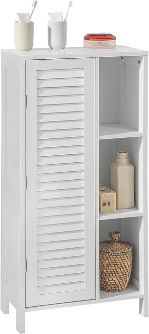 Darrahopens Furniture > Bathroom Bathroom Storage Cabinet 3 Shelves 1 Door