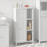 Darrahopens Furniture > Bathroom Bathroom Storage Cabinet 3 Shelves 1 Door