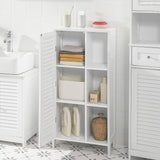 Darrahopens Furniture > Bathroom Bathroom Storage Cabinet 3 Shelves 1 Door