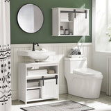 Darrahopens Furniture > Bathroom Bathroom Wall Cabinet Storage Cupboard