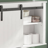 Darrahopens Furniture > Bathroom Bathroom Wall Cabinet Storage Cupboard