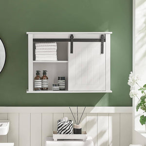 Darrahopens Furniture > Bathroom Bathroom Wall Cabinet Storage Cupboard