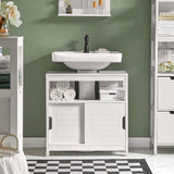 Darrahopens Furniture > Bathroom Vanity Unit Bathroom Furniture, White