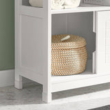 Darrahopens Furniture > Bathroom Vanity Unit Bathroom Furniture, White