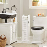 Darrahopens Furniture > Bathroom Wooden Bathroom Storage Cabinet, White