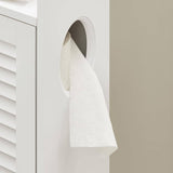 Darrahopens Furniture > Bathroom Wooden Bathroom Storage Cabinet, White