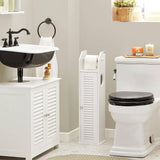 Darrahopens Furniture > Bathroom Wooden Bathroom Storage Cabinet, White