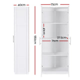 Darrahopens Furniture > Bedroom Artiss 2 Door Wardrobe Bedroom Cupboard Closet Storage Cabinet Organiser White