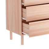 Darrahopens Furniture > Bedroom Artiss 6 Chest of Drawers Cabinet Dresser Table Tallboy Storage Bedroom Pine