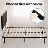 Darrahopens Furniture > Bedroom Artiss Bed Frame Double Size Metal Frame NOE