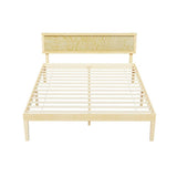 Darrahopens Furniture > Bedroom Artiss Bed Frame Double Size Wooden Base Mattress Platform Timber Pine YUMI