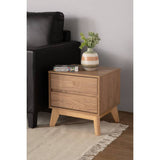 Darrahopens Furniture > Bedroom Hirado Bedside Table - Natural