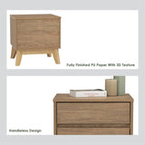 Darrahopens Furniture > Bedroom Hirado Bedside Table - Natural