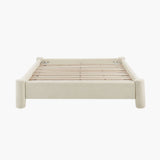 Darrahopens Furniture > Bedroom Zara Modern Boucle Fabric Bed Base - Queen