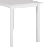 Darrahopens Furniture > Dining Artiss Dining Chairs and Table Dining Set 4 Cafe Chairs Set Of 5 4 Seater White