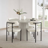 Darrahopens Furniture > Dining Asher 4 Seater Round Dining Table