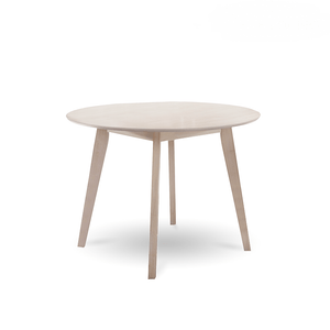 darrahopens Furniture > Dining Round Dining Table Solid hardwood White Wash