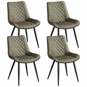 Darrahopens Furniture > Dining Tyler Fabric Chair (Set of 4) - Olive Green