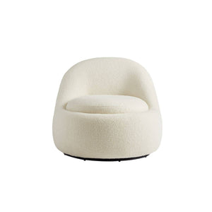 Darrahopens Furniture > Living Room Anda Modern Boucle Fabric Swivel Chair