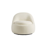 Darrahopens Furniture > Living Room Anda Modern Boucle Fabric Swivel Chair