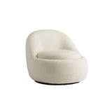 Darrahopens Furniture > Living Room Anda Modern Boucle Fabric Swivel Chair