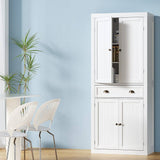 Darrahopens Furniture > Living Room Artiss Buffet Sideboard Cupboard Cabinet White