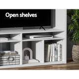 Darrahopens Furniture > Living Room Artiss Entertainment Center Unit TV Stand TV Cabinet Open Shelves 183CM White