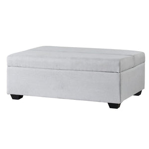 Darrahopens Furniture > Living Room Artiss Ottoman Storage Sofa Bed 112cm Foldable Grey