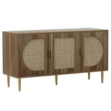 Darrahopens Furniture > Living Room Artiss Rattan Buffet Sideboard Storage Cupboard Cabinet Kitchen Dining Room