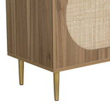 Darrahopens Furniture > Living Room Artiss Rattan Buffet Sideboard Storage Cupboard Cabinet Kitchen Dining Room