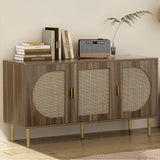 Darrahopens Furniture > Living Room Artiss Rattan Buffet Sideboard Storage Cupboard Cabinet Kitchen Dining Room