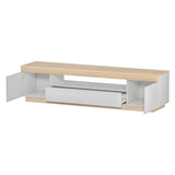 Darrahopens Furniture > Living Room Artiss TV Cabinet Entertainment Unit Stand Storage Drawer Shelf 180cm White Wood