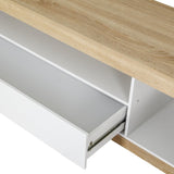 Darrahopens Furniture > Living Room Artiss TV Cabinet Entertainment Unit Stand Storage Drawer Shelf 180cm White Wood