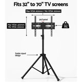 Darrahopens Furniture > Living Room Artiss TV Stand Mount 32-70" Swivel Bracket Tripod Universal LED LCD Home Office