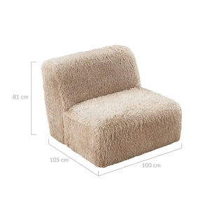 Darrahopens Furniture > Living Room Charlie Modern Fabric Armchair