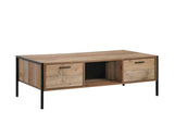 darrahopens Furniture > Living Room Coffee Table 2 Drawers Particle Board Storage in Oak Colour