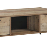 darrahopens Furniture > Living Room Coffee Table 2 Drawers Particle Board Storage in Oak Colour