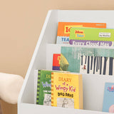 Darrahopens Furniture > Living Room Kids Shelving Unit 3 Shelves 2 Compartments