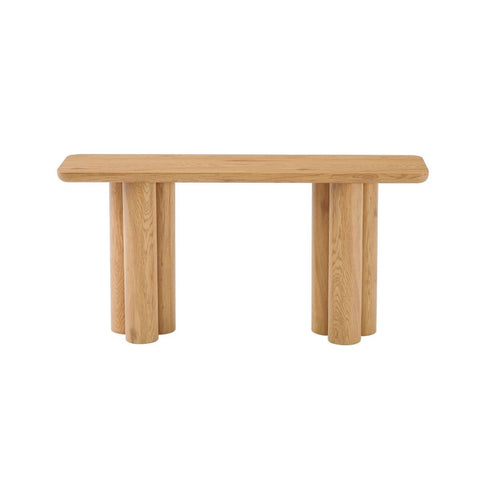 Darrahopens Furniture > Living Room Tanner Natural Wooden Console Table