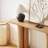 Darrahopens Furniture > Living Room Tanner Natural Wooden Console Table