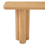 Darrahopens Furniture > Living Room Tanner Natural Wooden Console Table