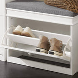 Darrahopens Furniture > Living Room Tilt-Out Shoe Cabinet Shoe Rack