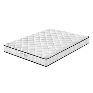 darrahopens Furniture > Mattresses Comforpedic Mattress 5 Zone Medium Support Foam Bonnell Spring 21CM - Single - White  Black