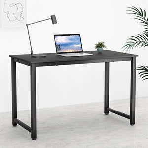 Darrahopens Furniture > Office Artiss Computer Desk Home Office Study Table Black 120CM