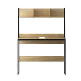 Darrahopens Furniture > Office Artiss Computer Desk Office Desks Study Table Workstation Bookshelf Storage