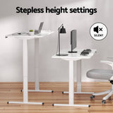 Darrahopens Furniture > Office Artiss Electric Standing Desk Sit Stand Desks 120CM