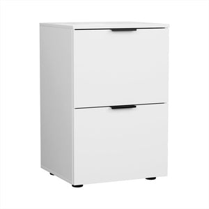 Darrahopens Furniture > Office Artiss Filing Cabinet Files Storage Office Shelves File Organiser White 2 Drawer
